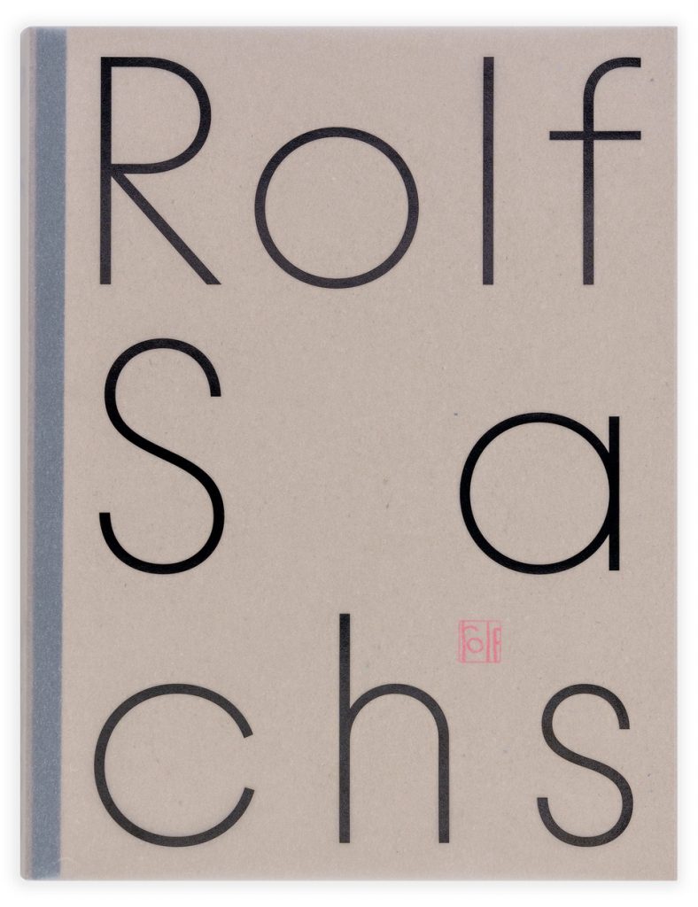 Book cover: Rolf Sachs