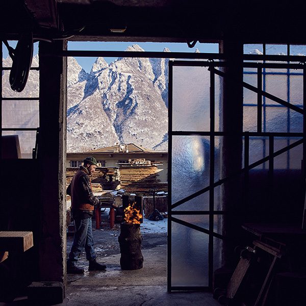 Riccardo Monte photographed at his studio and home by Alun Callender