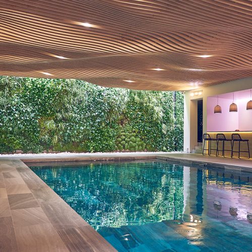 Swimming pool installation